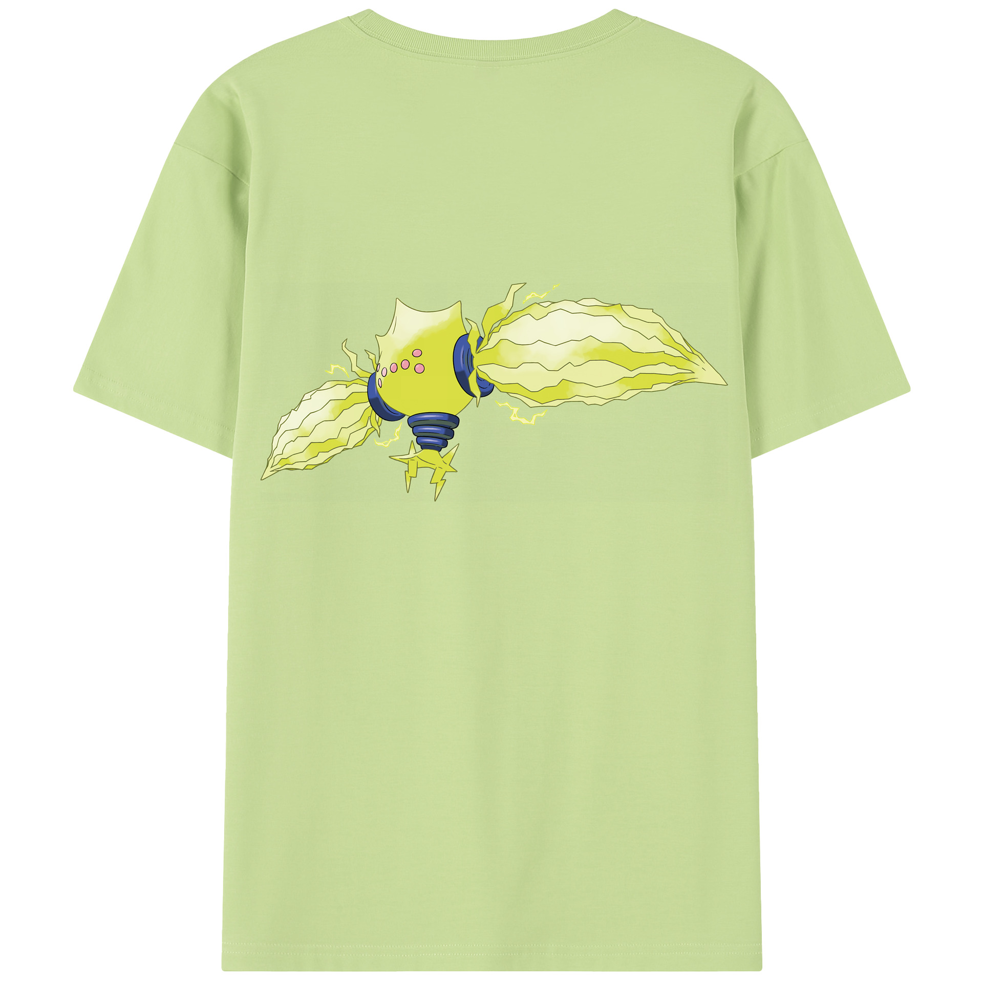 （画像用） ポケットモンスター Pokémon 綿100％半袖Tシャツ（背面プリント）